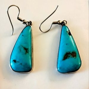 Turquoise & sterling silver earings